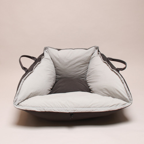 In&amp;Out cushion _gray&amp;charcoal